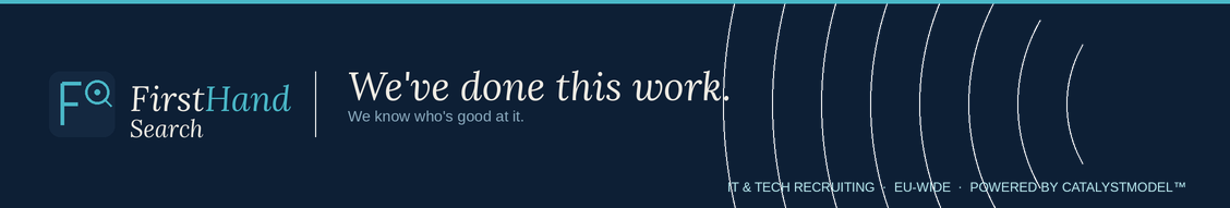 FirstHand Search — We've done this work. We know who's good at it.